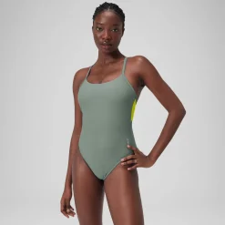 Colorblock Racerback One Piece