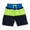 Colorblocked Boardshort 17"