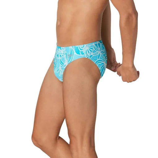 Floatable Floral Print Beachstar Brief 2"
