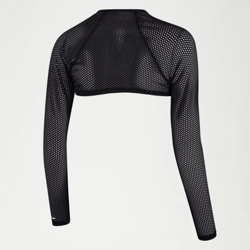 Flu3nte Long Sleeve Crop Top