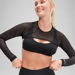 Flu3nte Long Sleeve Crop Top