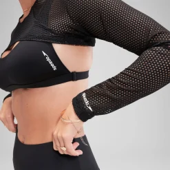 Flu3nte Long Sleeve Crop Top