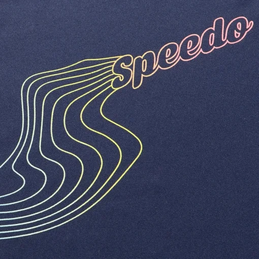 Graphic Long Sleeve Swim Shirt