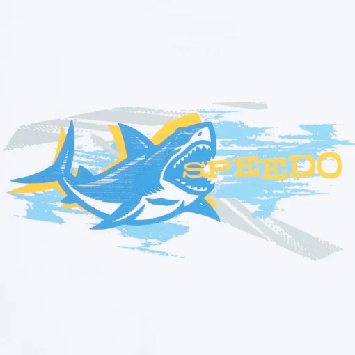 Graphic Short Sleeve Swim Shirt