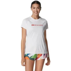 Guard Short Sleeve Solid Swim Tee