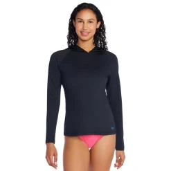 Long Sleeve Swim Tee w/ Hood