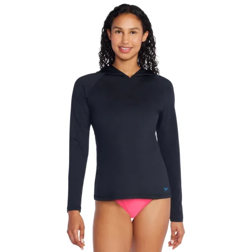 Long Sleeve Swim Tee w/ Hood