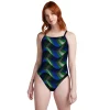 Precision Strappy Cross Back One Piece