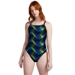 Precision Strappy Cross Back One Piece
