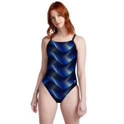 Precision Strappy Cross Back One Piece