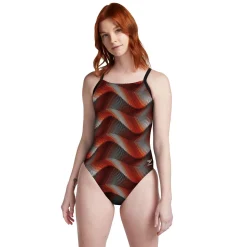 Precision Strappy Cross Back One Piece