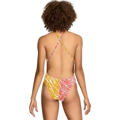 Print Half Split One Piece