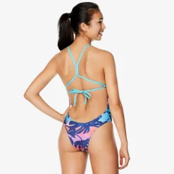 Printed High Neck One Piece