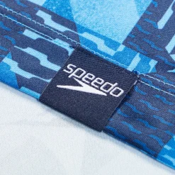 Printed Short Sleeve Swim Shirt