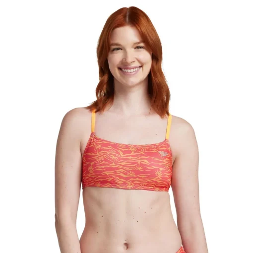 Printed Strappy Top
