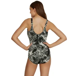 Printed Sweetheart One Piece