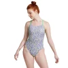 Printed T-Back One Piece