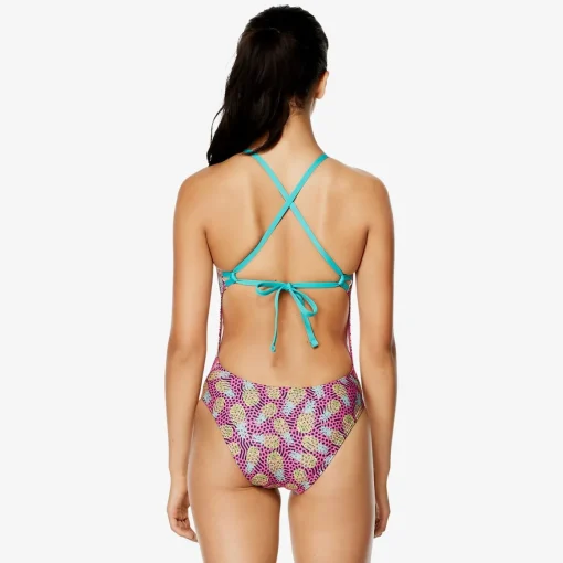 Printed Tie Back One Piece