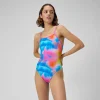 Printed Tri Back One Piece