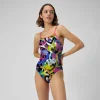 Printed Tri Back One Piece