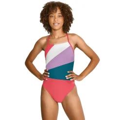 Radiating Splice T-Back One Piece