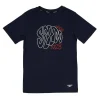 Short Sleeve Graphic Swim Shirt