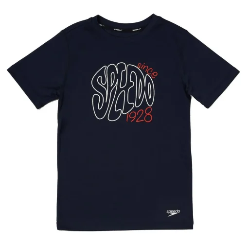 Short Sleeve Graphic Swim Shirt