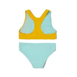 SOLID BLOCKED BIKINI SET