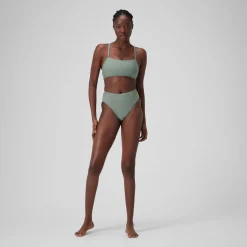 Solid High Waist Bottom