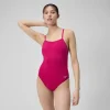 Solid One Back One Piece