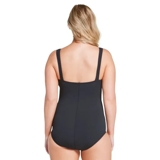 Solid Shirred Tank One Piece