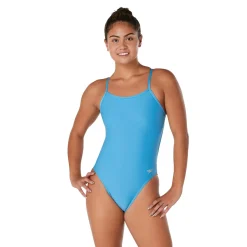 Solid Twist Back One Piece