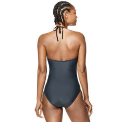 V-Neck Halter One Piece