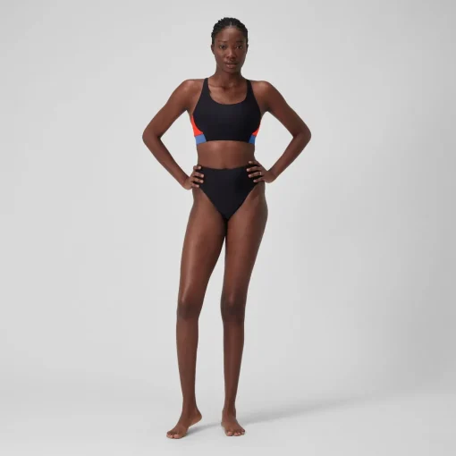 Women's Colourblock Bikini Top