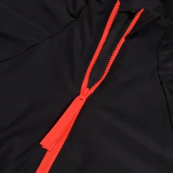 Women's Colourblock Long Sleeve Zip Swimsuit