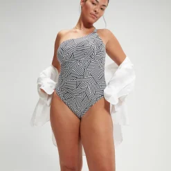 Women's Shaping Printed Asymmetric One Piece